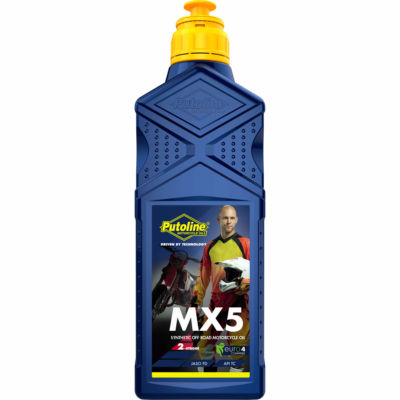 1L huile moteur 2 Tps MX 5 - Putoline