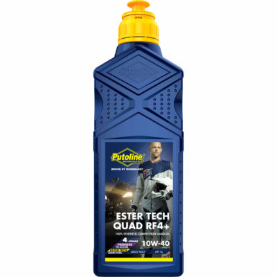 1L huile moteur 4 T 10W-40 Synthetique Ester Tech Quad RF 4+ - Putoline