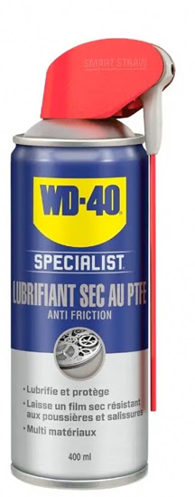 SPECIALIST Lubrifiant Sec au PTFE 400 ml - WD-40