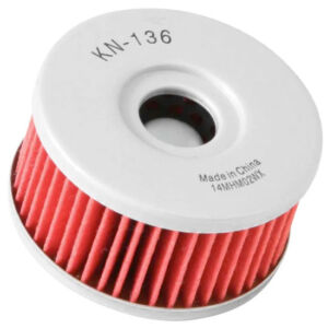 Filtre à huile moto Suzuki 125-400cc – K&N modèle 136