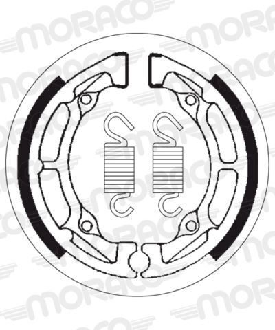 Machoires de frein 90 x 20 mm - 2020 Suzuki JR 50 - SBS