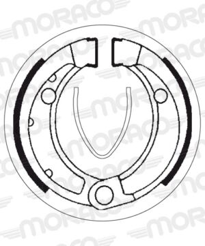 Machoires de frein Arctic Cat 2WD 50 (87 x 20 mm) - SBS 2048