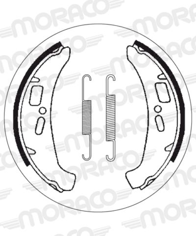 Machoires de frein 170 x 26 mm - 2185 Piaggio / Vespa Cosa 125 VNR1T - SBS