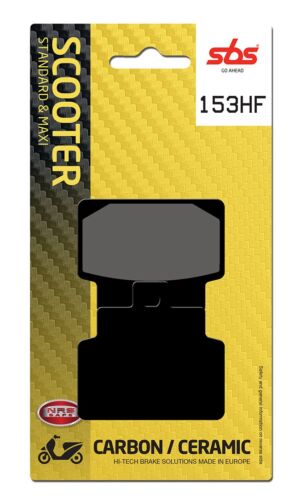 Plaquettes de frein Aprilia Habana Street organique - SBS 153 (748 HF)