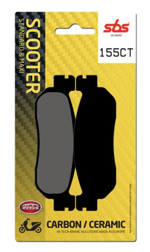 Plaquettes de frein MBK 250 Skyliner Carbon Tech moto scooter - SBS 155CT (728)