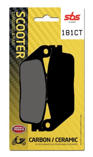 Plaquettes de frein MBK Evolis 125 Carbon Tech moto scooter - SBS 181CT