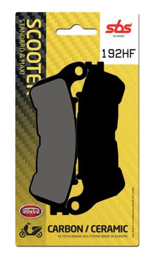 Plaquettes de frein Honda FES125 A S-Wing (ABS) Street organique - SBS 192 (828HF)