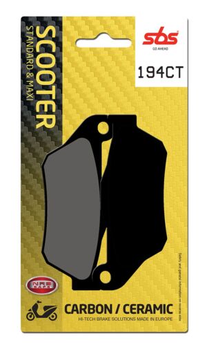 Plaquettes de frein MBK Skycruiser 125 Carbon Tech moto scooter - SBS 194CT (837)