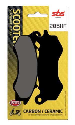 Plaquettes de frein Honda NSC 110 Vision Street organique - SBS 205HF