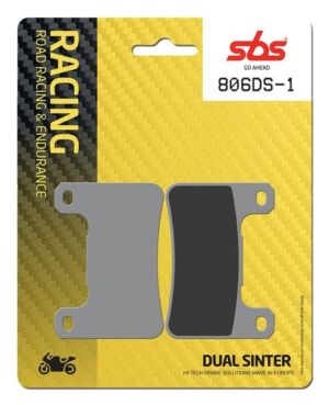 Plaquettes de frein Kawasaki H2 SX SE 2018-2023 – SBS 806 DS-1