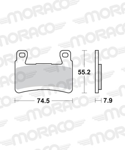 PLAQUETTES 894RST Kawasaki ZX-6R /RR 636 - SBS