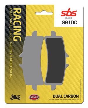 Plaquettes de frein Aprilia RSV4 RF RKL00 Dual Carbon compétition - SBS 901DC