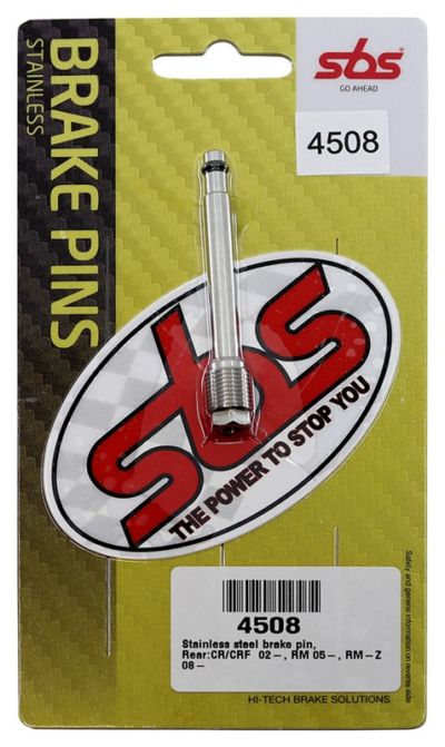 AXE DE PLAQUETTES HO/SUZ 65,8mmx49,8mm Honda CR125 R 2 JE01 - SBS