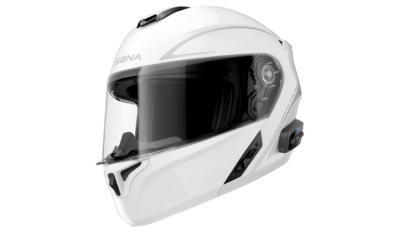 Casque OUTRUSH Blanc R Taille S (55-56cm) Bluetooth - Sena (OUTRUSHRGW00S4)