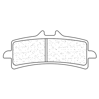 Plaquettes de frein route avant 1185A3+ - CL Brakes