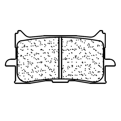 Plaquettes de frein route avant 1245A3+ - CL Brakes