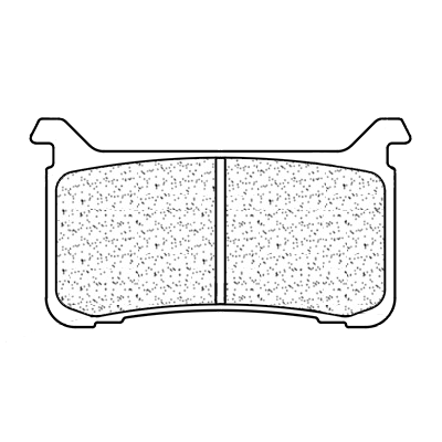 Plaquettes de frein route avant 1252A3+ - CL Brakes