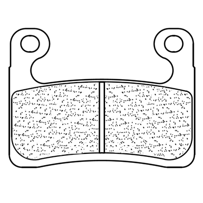 Plaquettes de frein haute performance sport 1257XBK5 - CL Brakes