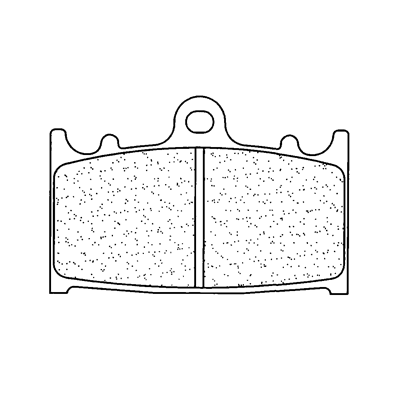 Plaquettes de frein route avant 2251A3+ - CL Brakes