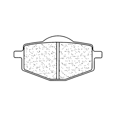 Plaquettes de frein avant cross 2284MX10 - CL Brakes