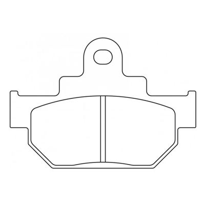 Plaquettes de frein avant cross 2387MX10 - CL Brakes