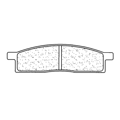 Plaquettes de frein avant cross 2424MX10 - CL Brakes