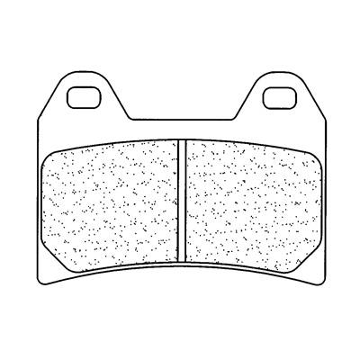 Plaquettes de frein route avant 2539A3+ - CL Brakes