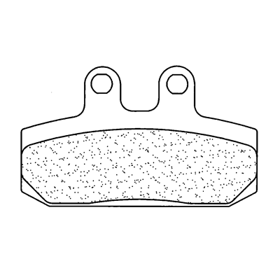 Plaquettes de frein (CL3020SC) Honda SJ50 Bali 1 AF32 - CL BRAKES (CL3020SC)