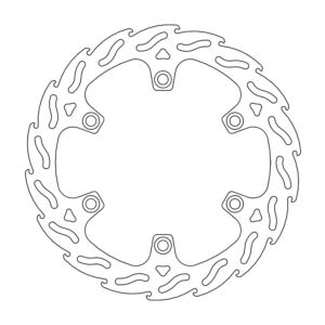 Disque avant Flame Fixe Honda FX650, CBR600F, VF1000, VFR - Moto Master