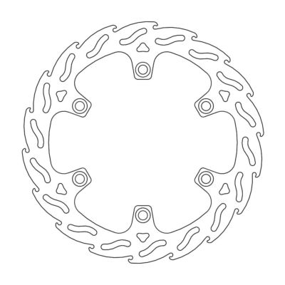 Disque avant MM Flame Fixe Honda FX650, CBR600F, VF1000, VFR - Moto Master