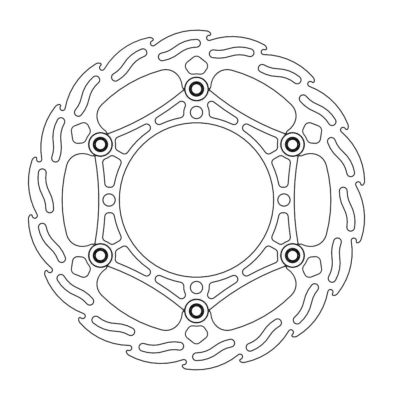 Disque avant Offroad MM Diam.260 Flame Suzuki - Moto Master