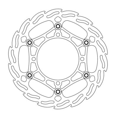 Disque avant Offroad MM Diam.260 Flame Kawasaki - Moto Master