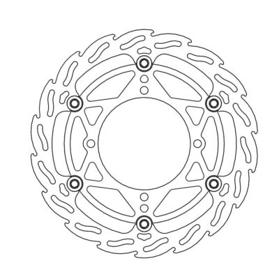 Disque avant Offroad MM Diam.270 Flame Kawasaki KX/KXF - Moto Master