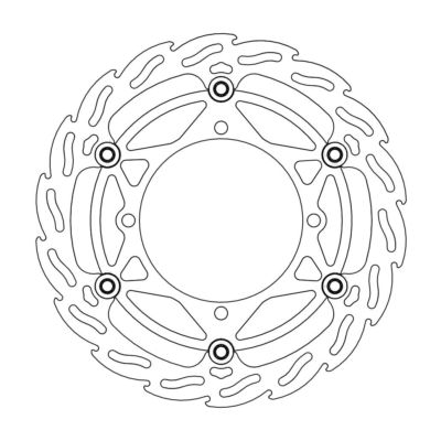 Disque avant Offroad MM Diam.270 Flame Suzuki RM/RMZ - Moto Master