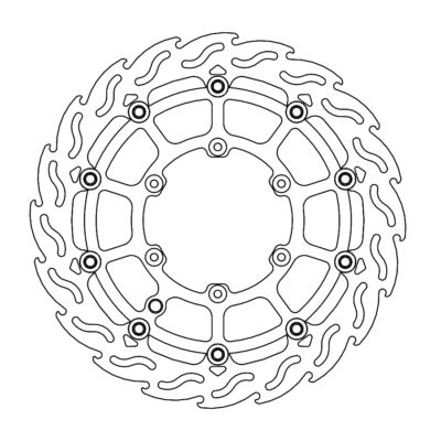 Disque avant Flame Supermoto Racing GasGas - Moto Master