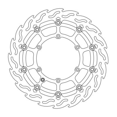 Disque avant Flame Supermoto Racing Beta - Moto Master (MM112239)