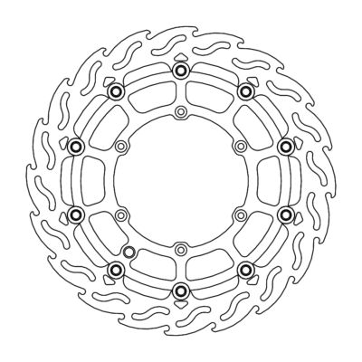 Disque avant Flame Supermoto Racing Beta - Moto Master (MM112345)