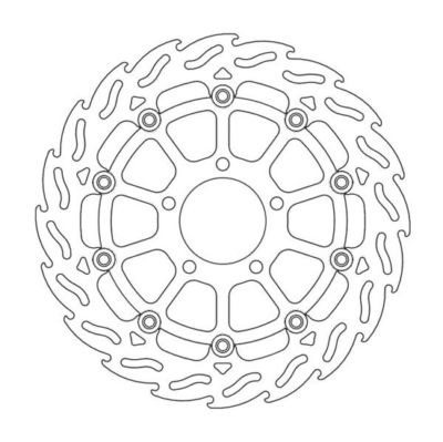 Jeu de boulons  M6x13 à tête hexagonale (6pcs)