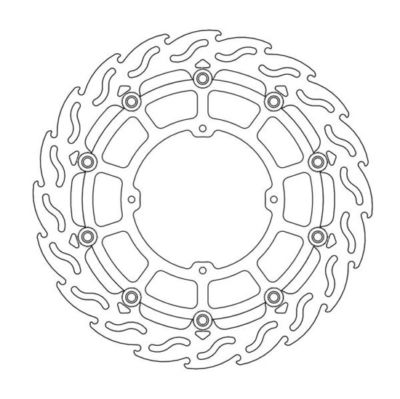 Jeu de boulons  M6x17 à tête hexagonale (6pcs)