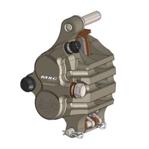 Etrier Supermoto Racing 4-piston KTM/HVA (black) - Moto Master