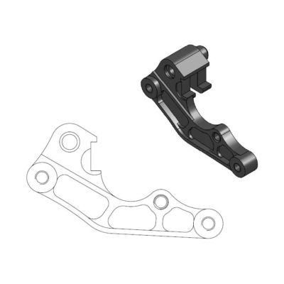 Support MM Oversize 260 Yamaha Yamaha WR250 F 2GB - Moto Master (MM211007)