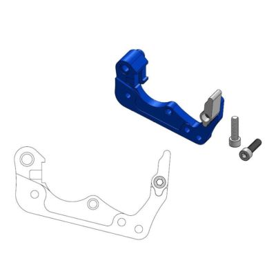 Support avant Offroad MM 260 HVA bleu - Moto Master