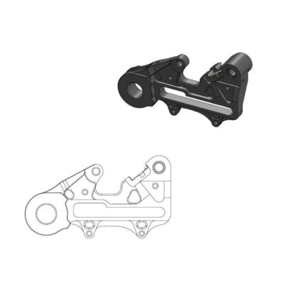 Support arrière KTM Factory 220 noir (incl Enduro adapter + - Moto Master