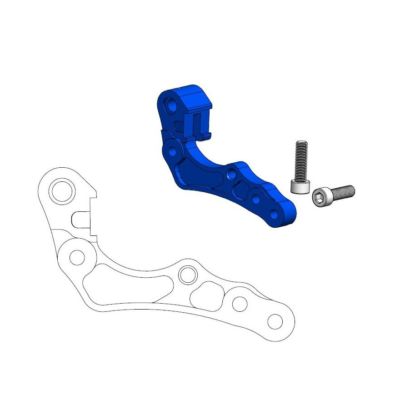 Support KTM/HVA Diam.260mm bleu - Moto Master