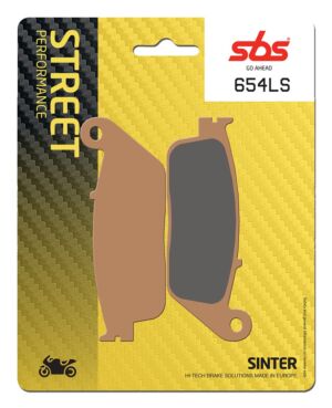 Plaquettes de frein Honda ST1100 A Pan European (ABS) N SC26 Street Sinter - Métal fritté arrière - SBS 654 (LS)