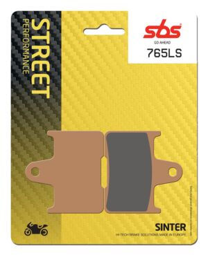 Plaquettes de frein Suzuki GSF650 /S K4 JS1B5 WVB5 Street Sinter - Métal fritté arrière - SBS 765 (LS)