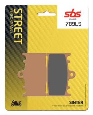 Plaquettes de frein Suzuki C1500 Intruder K5 JS1AL WVAL Street Sinter - Métal fritté arrière - SBS 789 (LS)