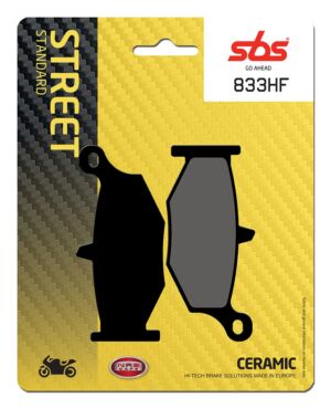 Plaquettes de frein Suzuki B-King 1300 K8 JS1CR WVCR Street organique - SBS 833 (HF)