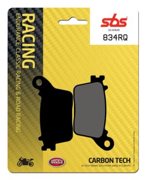 Plaquettes de frein Honda CB600 F Hornet /S 7 PC41 Road Racing Carbon Tech - SBS 834 RQ