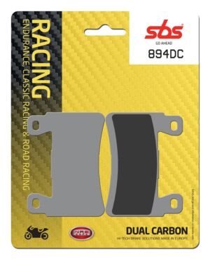 Plaquettes de frein Kawasaki ZX-6R /RR 636 Dual Carbon compétition - SBS 894DC